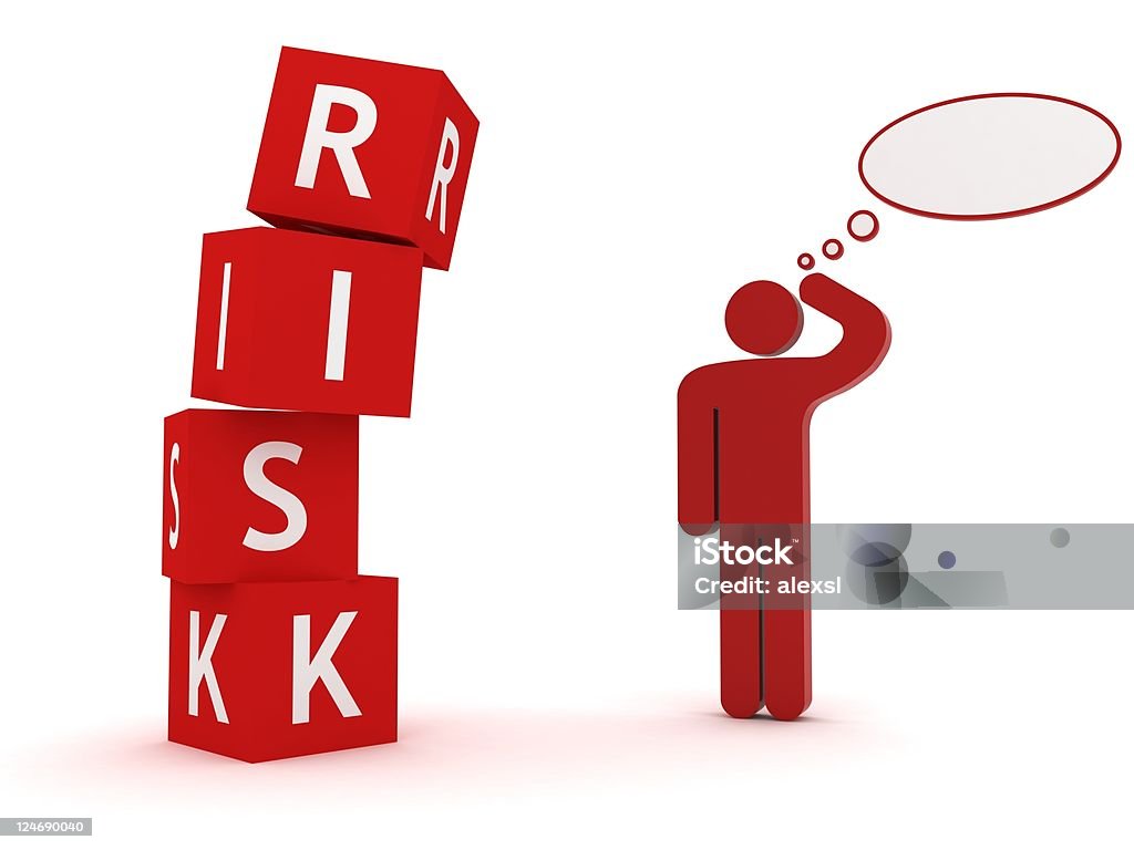 Conceito de risco - Foto de stock de Equilíbrio royalty-free