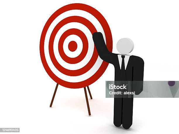 Business Target Stock Photo - Download Image Now - Accuracy, Adult, Aspirations
