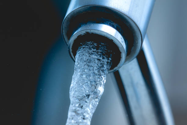 istock Water, open tap, economy concept, enviroment. 1246911196