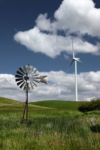 istock New Windmills for Old - Wind Turbine 124691203