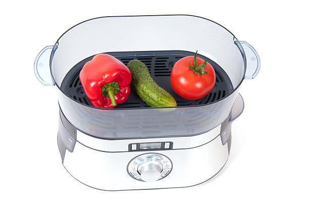istock modern electric steamer with fresh vegetables 124691696