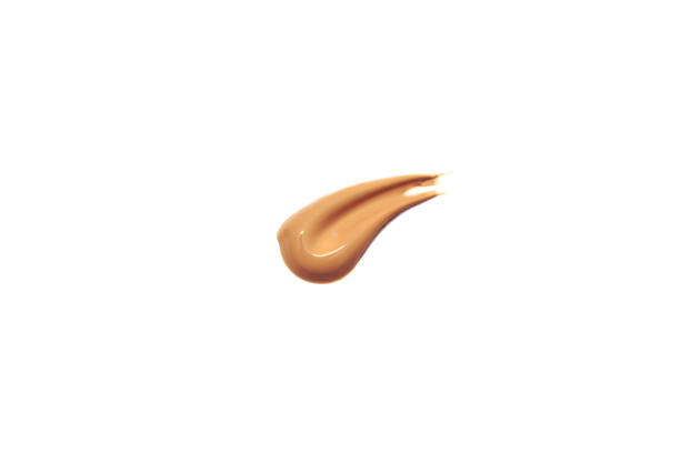 istock Foundation smudge on a white background. 1246919638