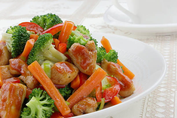 Chicken with vegetables