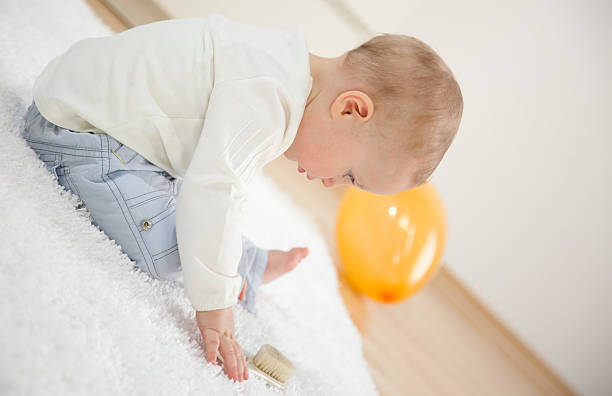 Adorable Baby Boy stock photo