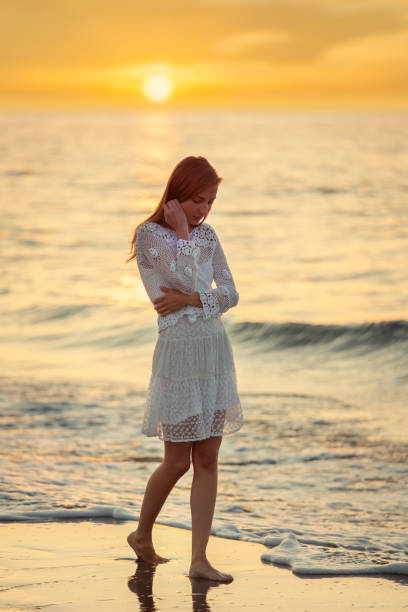 Sunset at the ocean