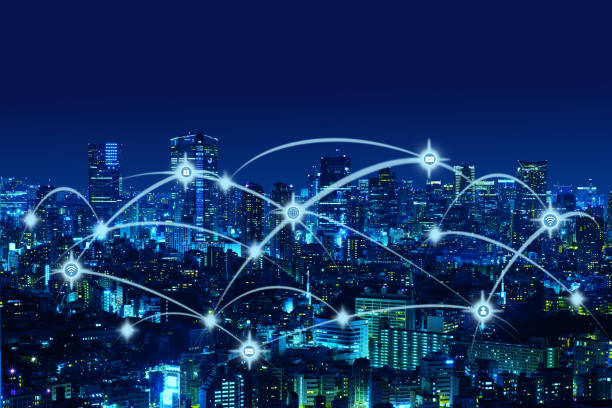 istock Image of urban internet environment 1246934436