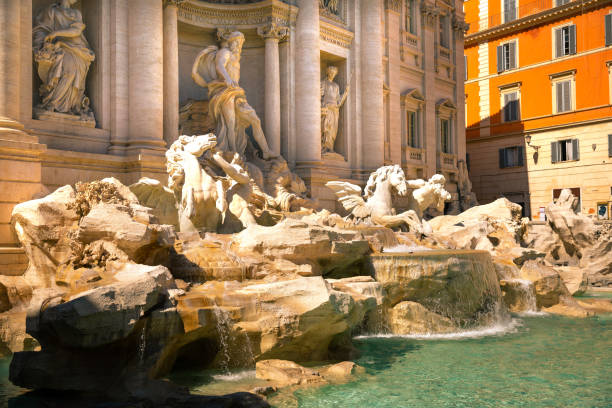 Trevi Fountain in Rome, Italy