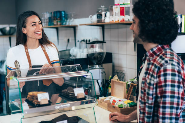 istock Barista and customer 1246944753