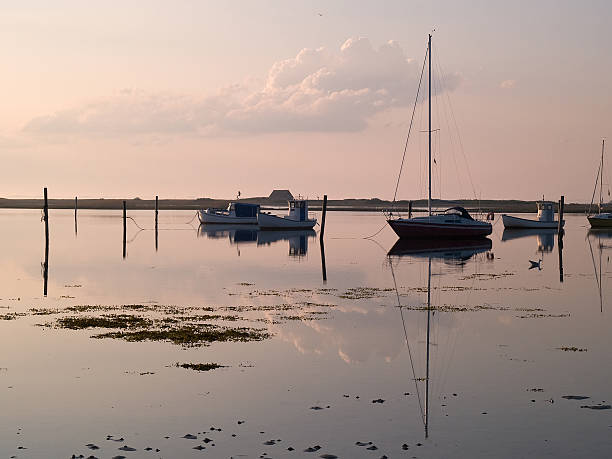 istock Sail boats reflected in the ocean 124695273