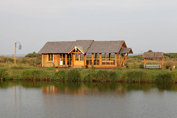 istock bungalow on the lakeside 124696391