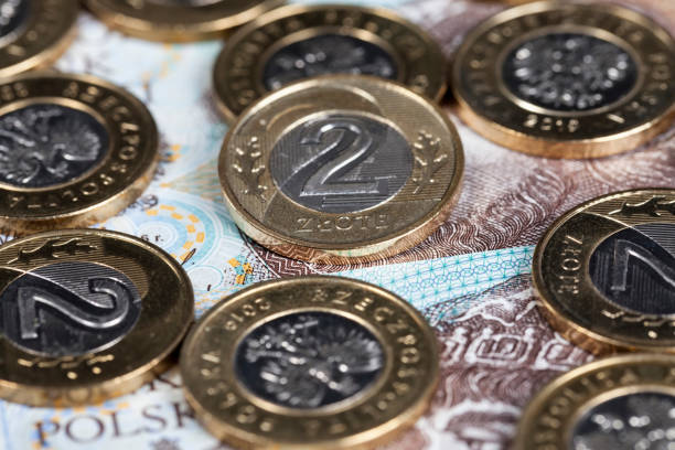 istock shiny Polish coins 1246976157