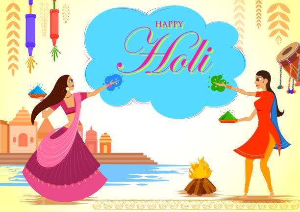 Happy Holi Background For Festival Of Colors Celebration Greetings Stock Illustration - Download Image Now - iStock Happy Holi Background For Festival Of Colors Celebration Greetings Stock Illustration - Download Image Now - iStock