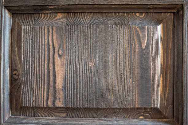 istock Texture of wooden surface with the selected facets. 1246998300