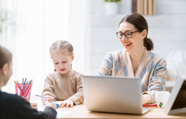 istock Woman working on a laptop. 1247001468