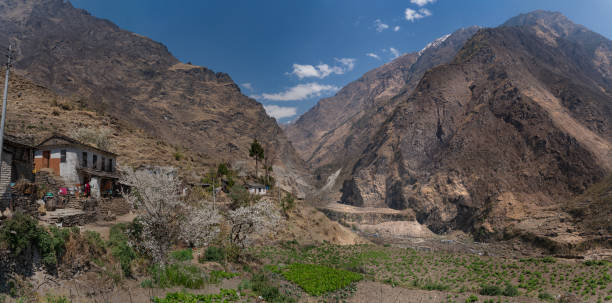 istock The view on Annapurna trek in Nepal 1247014288