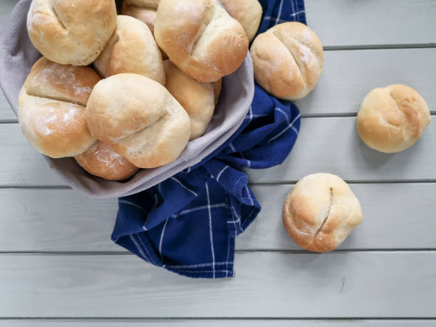 istock Fresh home made roll - food 1247034008
