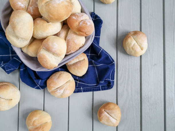 istock Fresh home made roll - food 1247034016