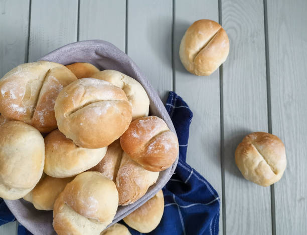 istock Fresh home made roll - food 1247034020