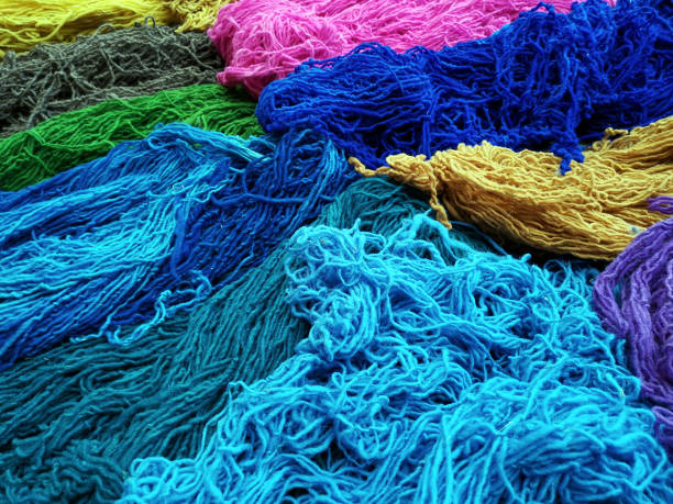 istock Naturally dyed colorful yarn 1247046721