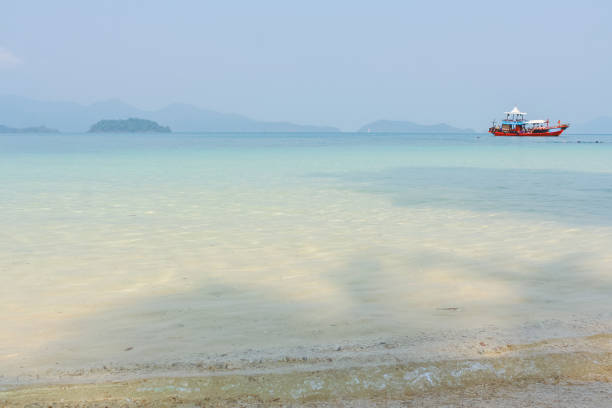 istock Sailboat at open sea 1247070210
