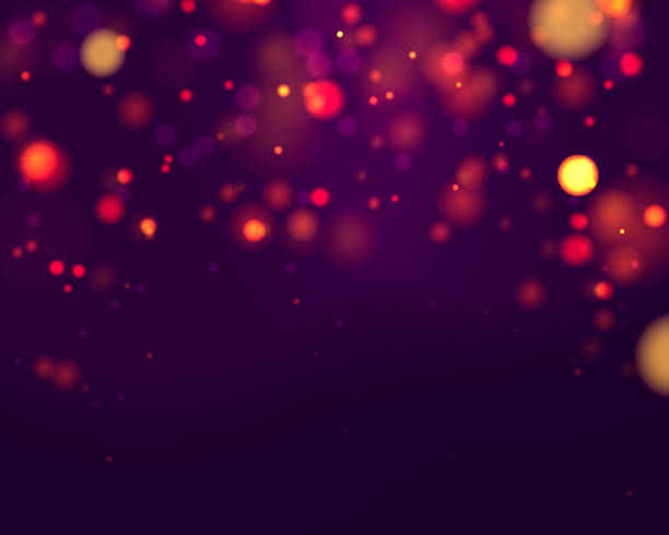 Colorful Lights Bokeh Stock Illustration - Download Image Now - Fire -  Natural Phenomenon, Purple, Christmas - iStock