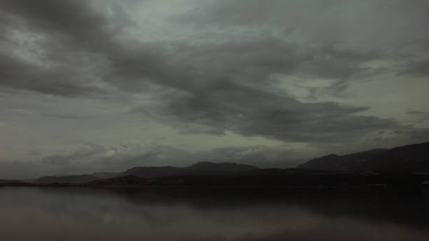 istock A very dark and cloudy sky above the sea 1247256489