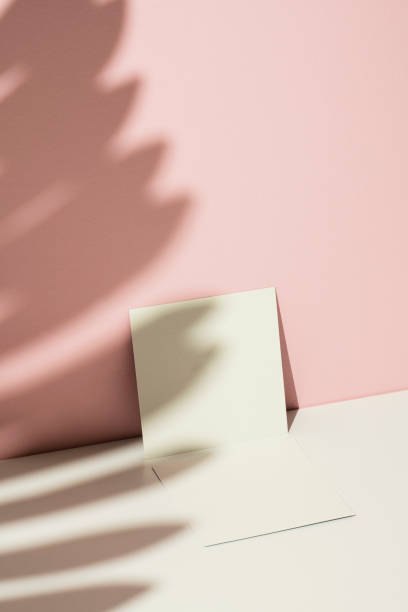 istock Business card mockup, template 1247304645
