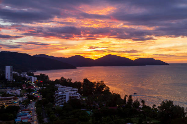 istock Batu Ferringhi Beach Penang Island Malaysia Sunset 1247365958