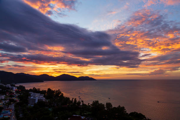 istock Batu Ferringhi Beach Penang Island Malaysia Sunset 1247366502