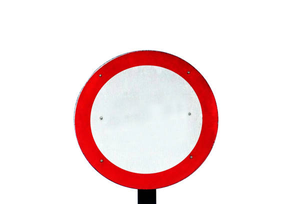 No Parking Traffic Sign With Clear Blue Sky