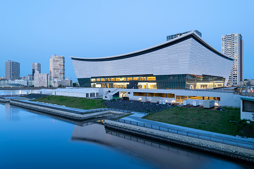 This is a new arena in the northern part of Tokyo's Ariake district. After the Tokyo 2020 Games, the arena will become a new sporting and cultural centre with a seating capacity for up to 15,000 spectators.