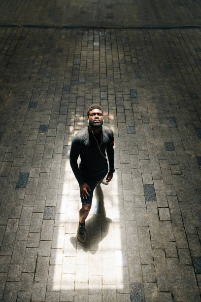 istock Serious confident sportsman 1247604919