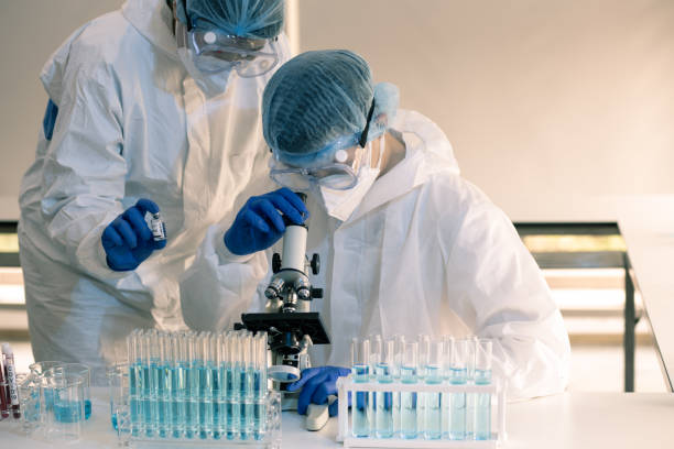 istock Scientists and researcher doing research for finding coronavirus, covid-19 vaccine disease 1247644700