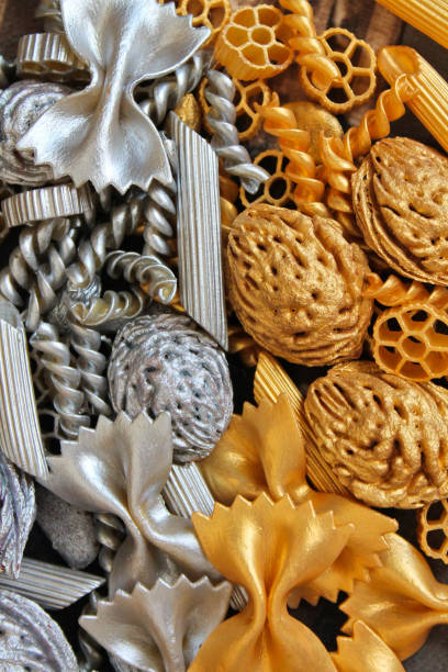 istock gold and silver decorative elements, Christmas decorations and gifts, Background, Texture 1247655517