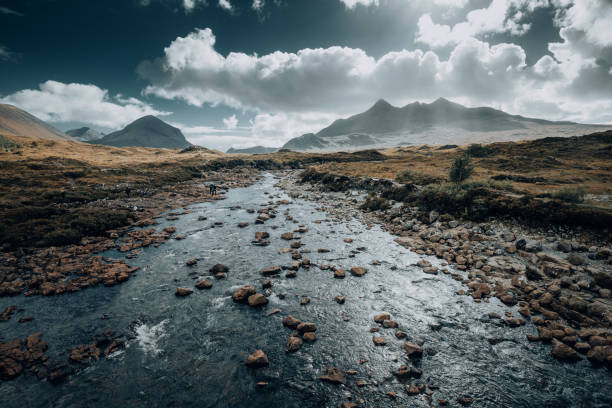 istock Dramatic river scene of the Sligachan mountain range in Scottish Highlands 1247658764
