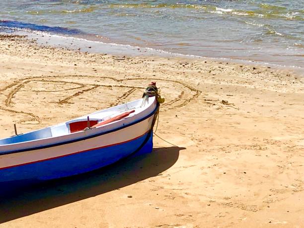 istock boat on the beach Cadiz Spain 1247660941