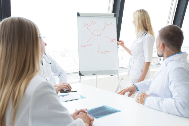 istock Doctors discuss mental health concept 1247674520