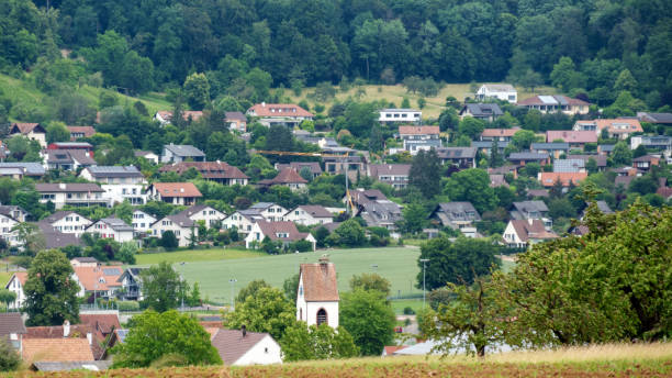 istock Small Swiss village 1247688450