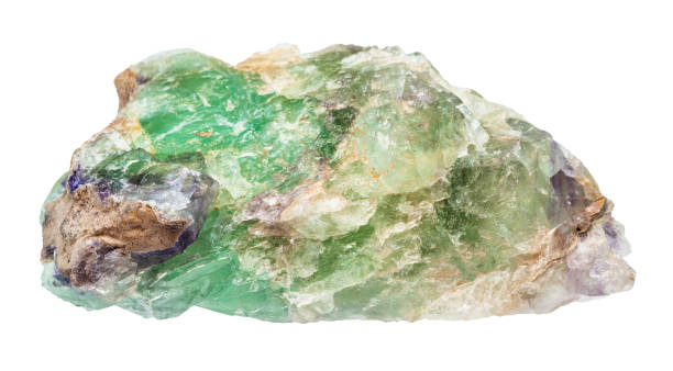 istock rough green Beryl gemstone isolated 1247698990