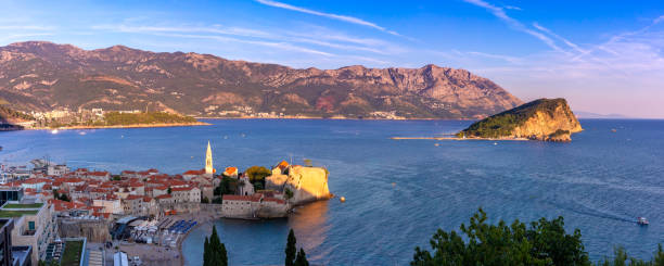 istock Old Town of Budva, Montenegro 1247699122