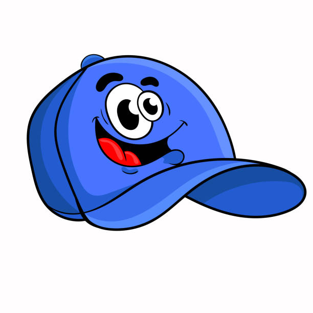 Cartoon Baseball Cap Stock Photos, Pictures & Royalty-Free Images - iStock