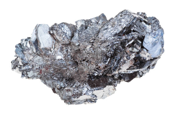 istock specimen of hematite (iron ore) stone isolated 1247708260