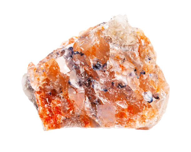 istock raw Rock Salt (Halite) isolated on white 1247708900