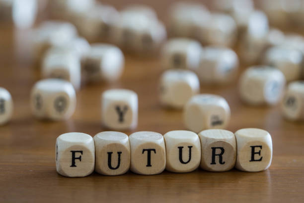 istock Wooden Letters on Table Word Future 1247716546