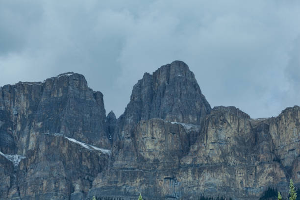 istock Castle mountain close-up, Alberta, Canada 1247728138