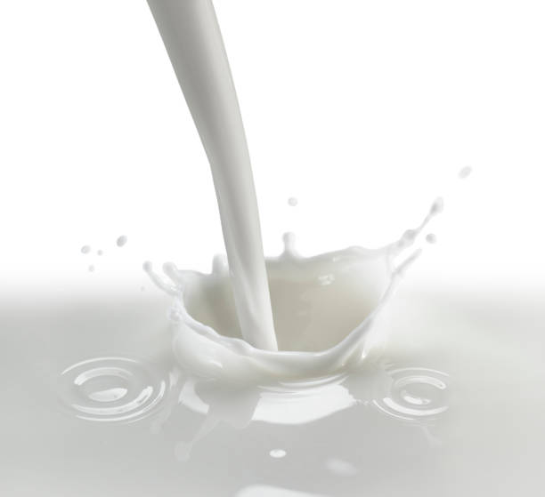 istock Spash of Milk on White 1247735123