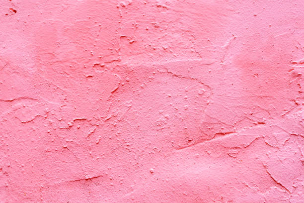 Texture of strawberry ice cream. stock photo