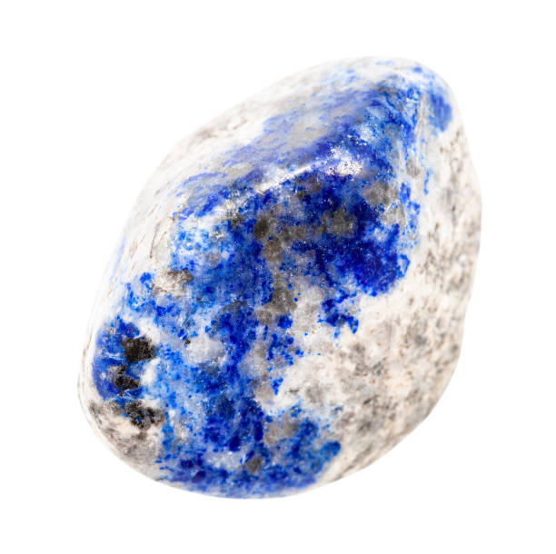 istock tumbled Lapis lazuli (Lazurite) gemstone isolated 1247753031
