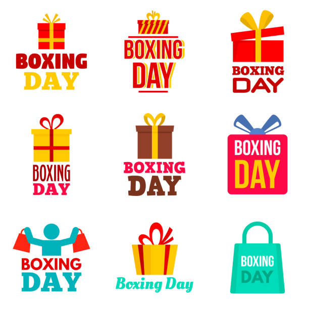 Boxing day icon