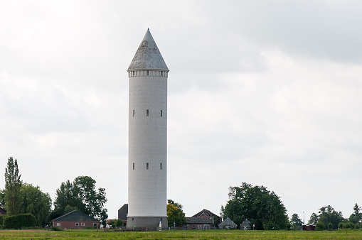 The water tower in Nieuwkoop, The Netherlands nicknamed 